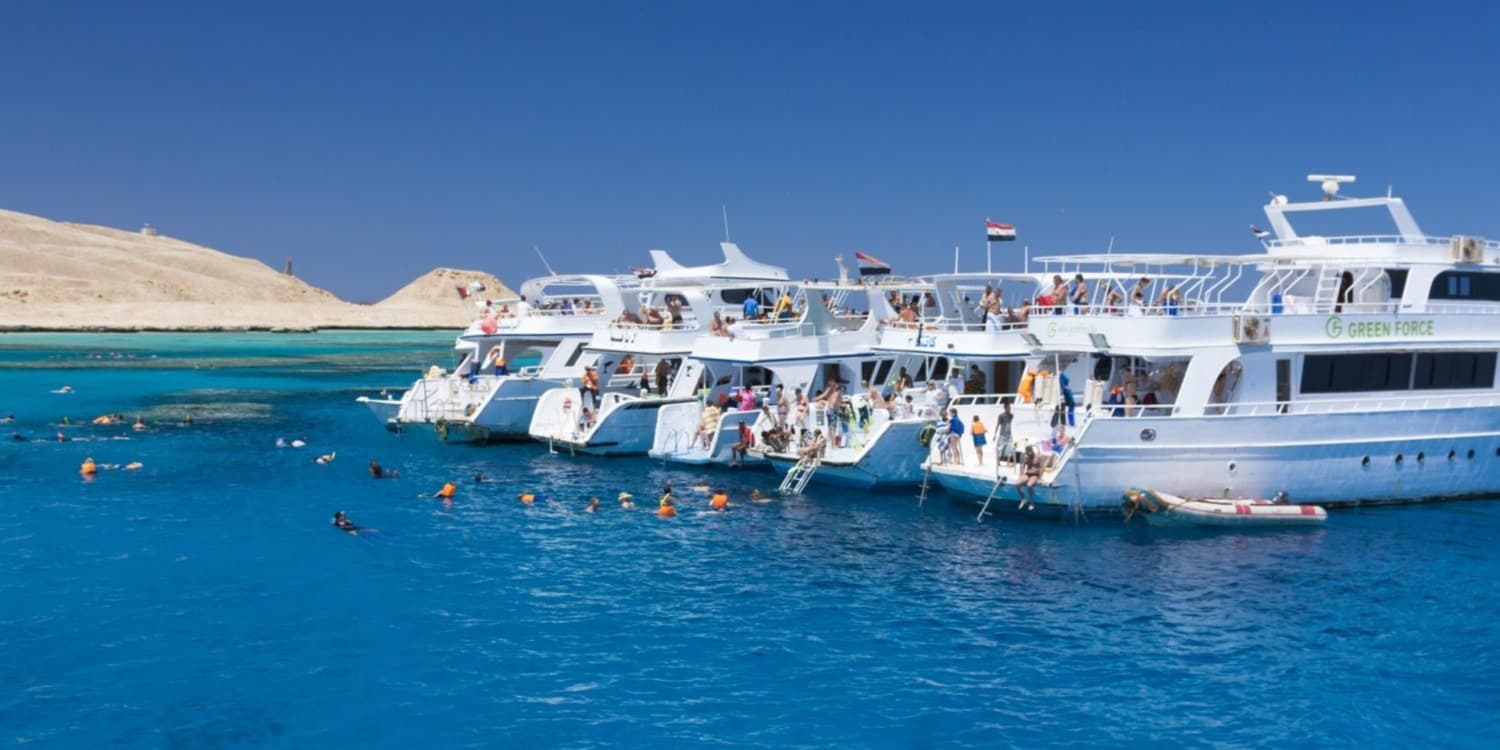 White Island & Ras Mohamed Snorkeling & Diving Boat Trip.