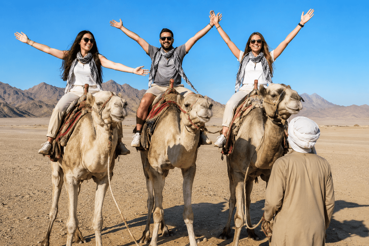 Super Safari 5 in 1 quad, camel, dinner, show and telescope