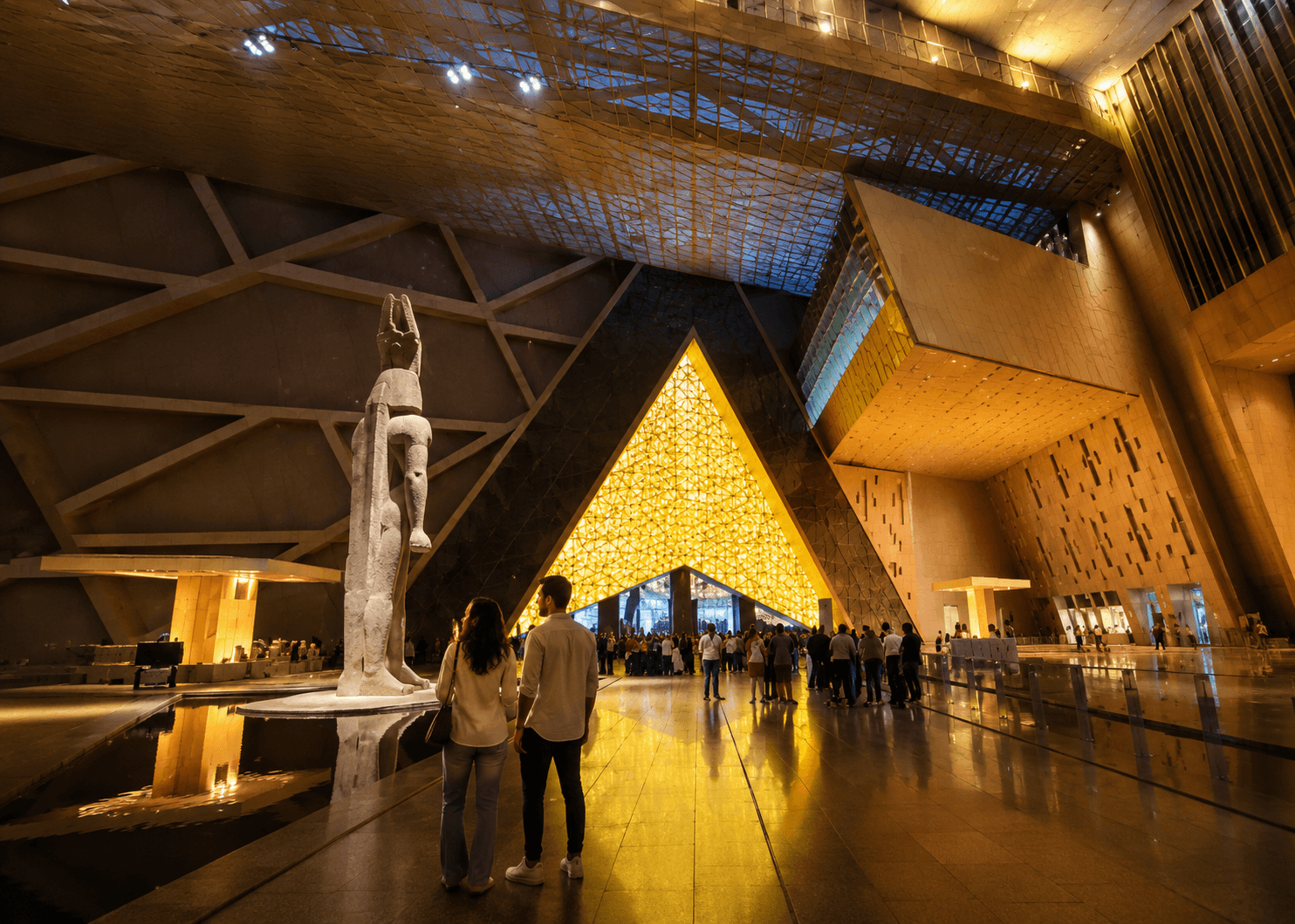 Grand Egyptian Museum & Pyramids Day Trip from Sharm El Sheikh by bus